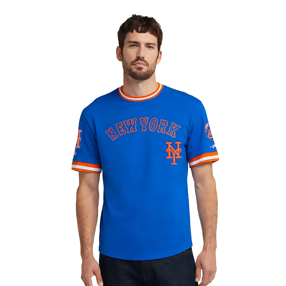 MANGA CORTA MLB NEW YORK METS CLASSIC CHENILLE