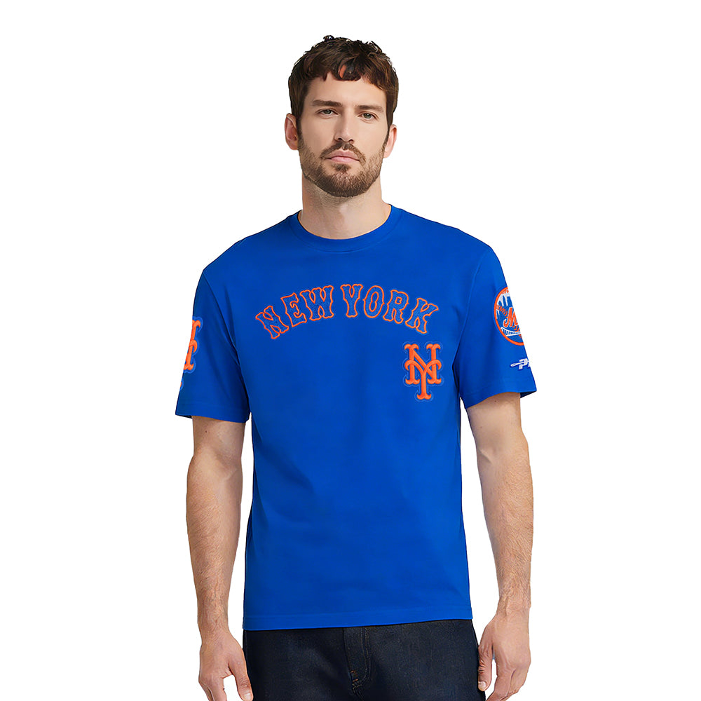 MANGA CORTA MLB NEW YORK METS CLASSIC CHENILLE