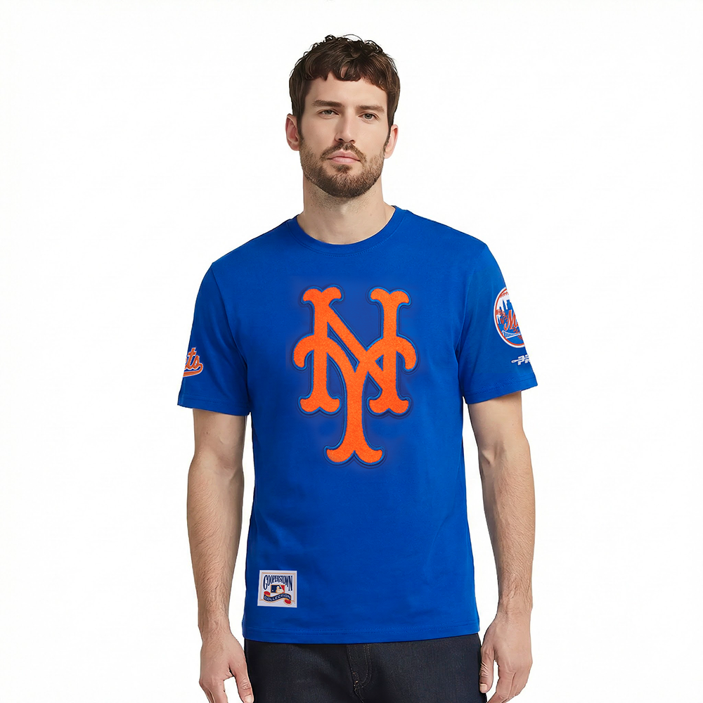 MANGA CORTA MLB NEW YORK METS RETRO CLASSICS