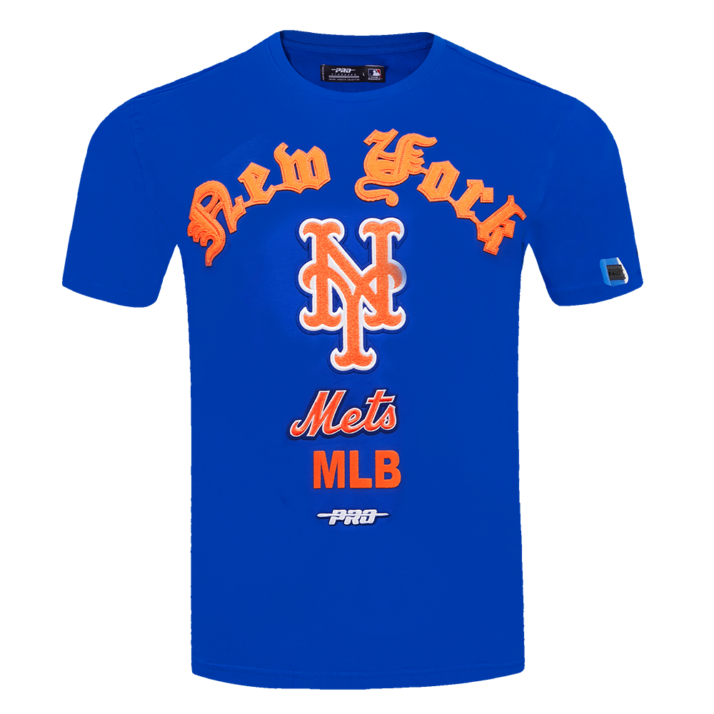 MANGA CORTA MLB NEW YORK METS OLD ENGLISH
