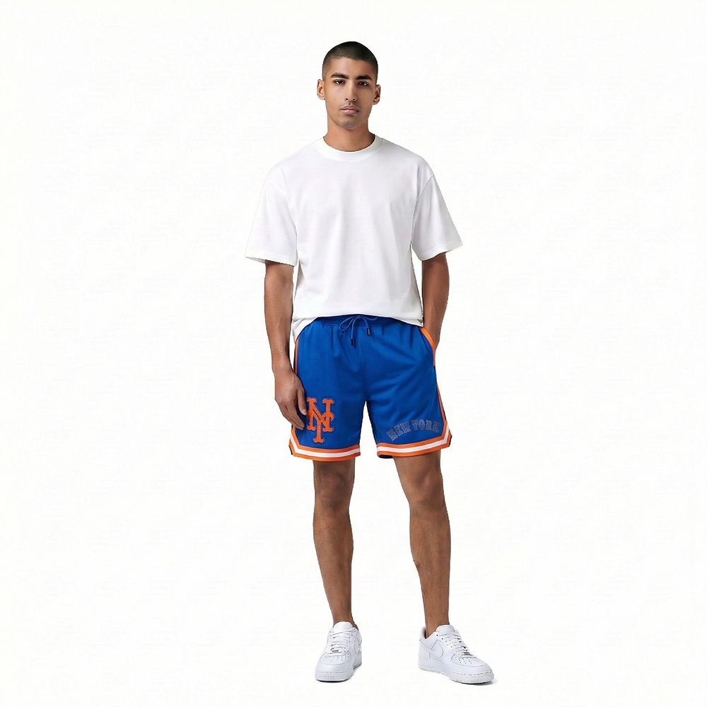 SHORTS DE BASQUETBOL MLB NEW YORK METS CLASSIC CHENILLE
