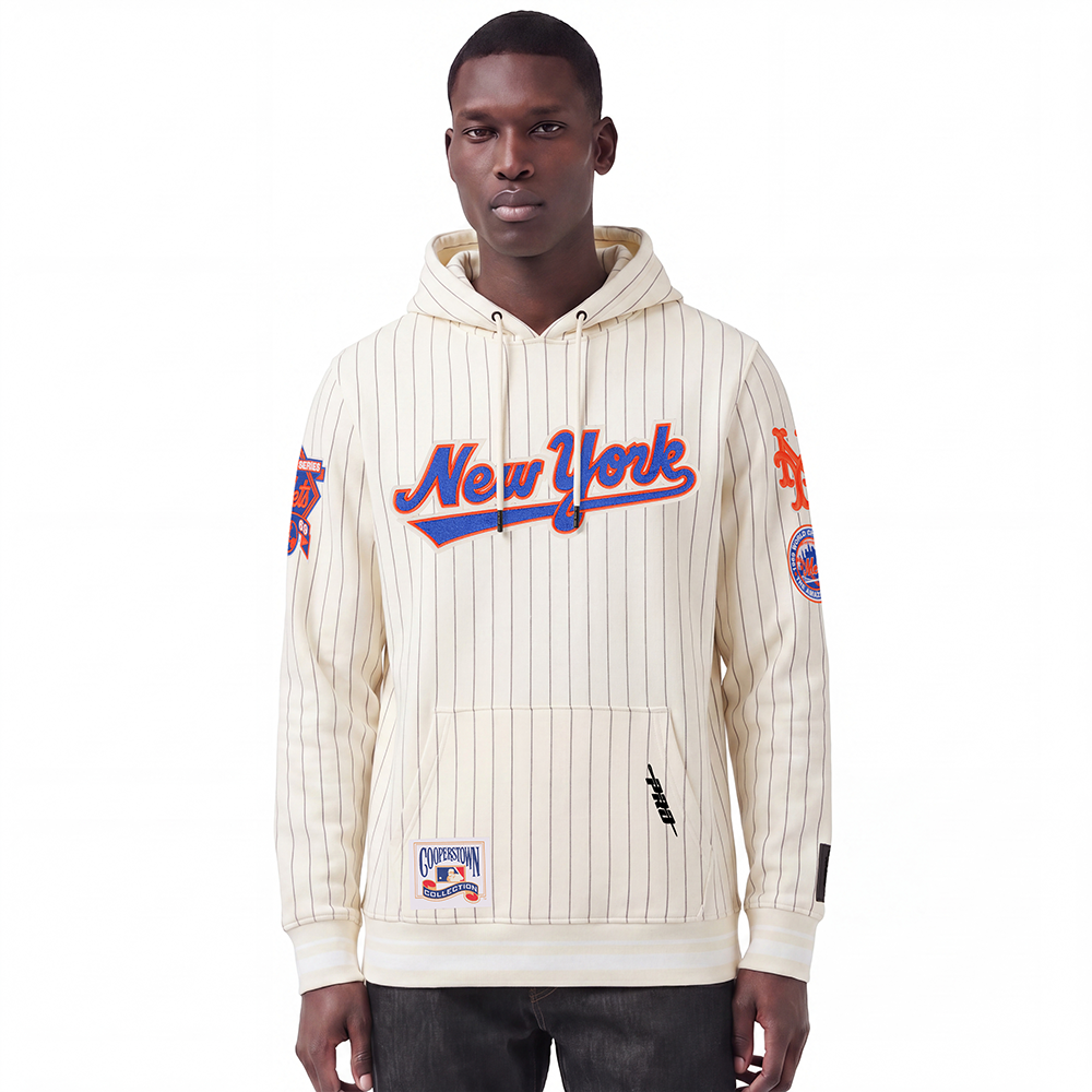 SUDADERA CON GORRO MLB NEW YORK METS