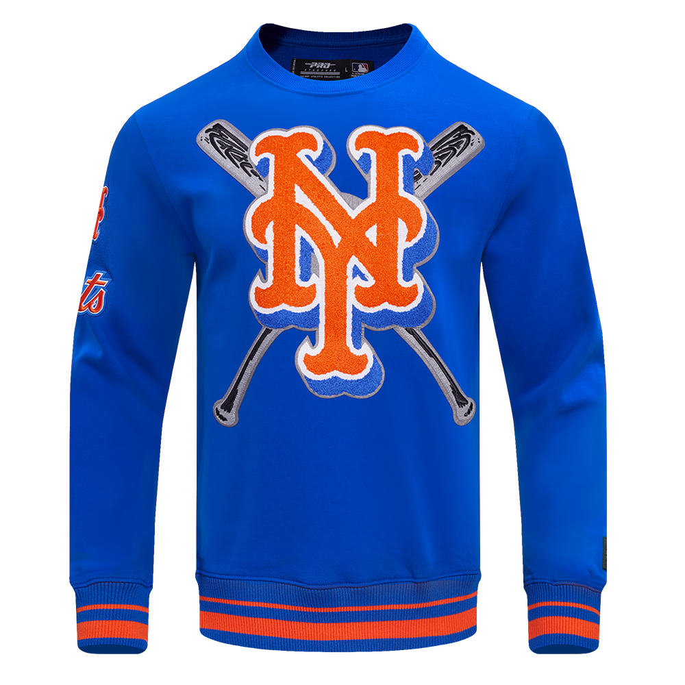 SUDADERA DE CUELLO REDONDO MLB NEW YORK METS MASH UP