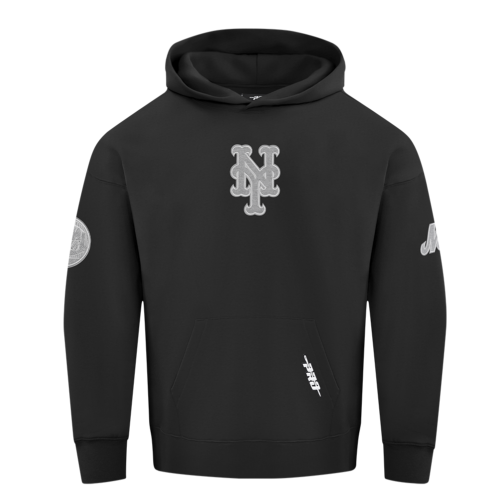 SUDADERA CON GORRO MLB NEW YORK METS REVERSE FRENCH TERRY