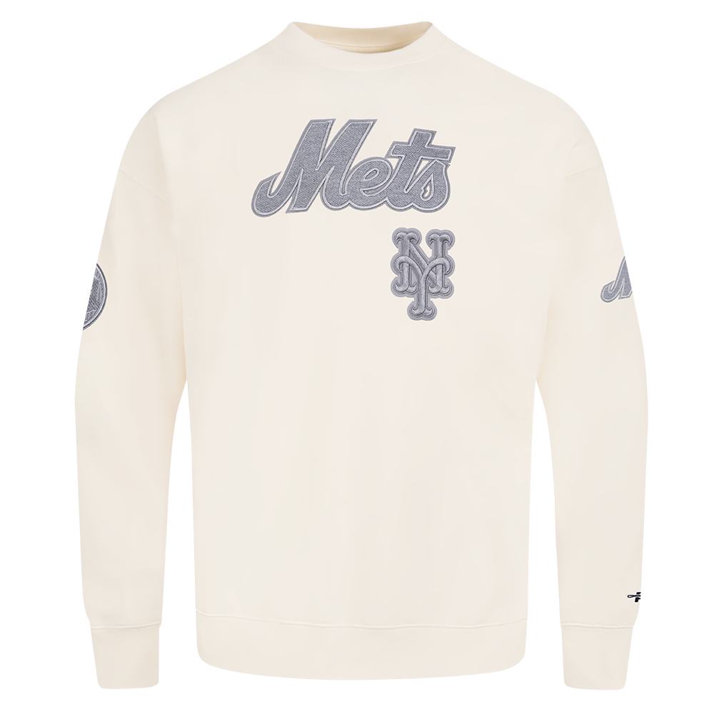 SUDADERA DE CUELLO REDONDO MLB NEW YORK METS REVERSE FRENCH TERRY