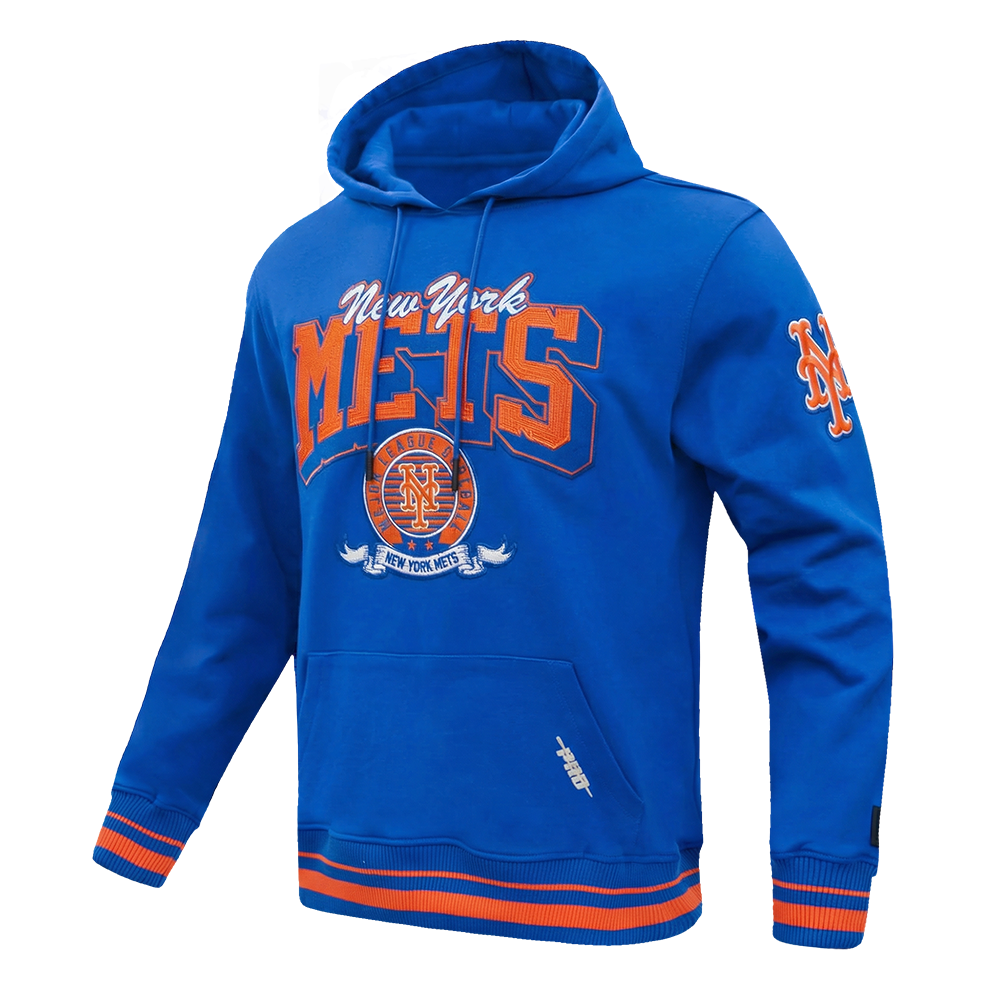 SUDADERA CON GORRO MLB NEW YORK METS TEAM BADGE