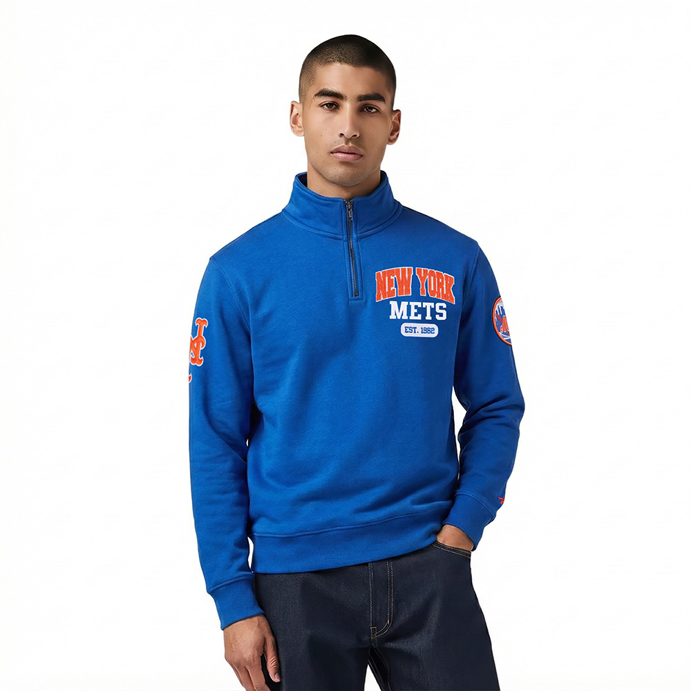 SUÉTER DE CUELLO REDONDO MLB NEW YORK METS CITY ARCH