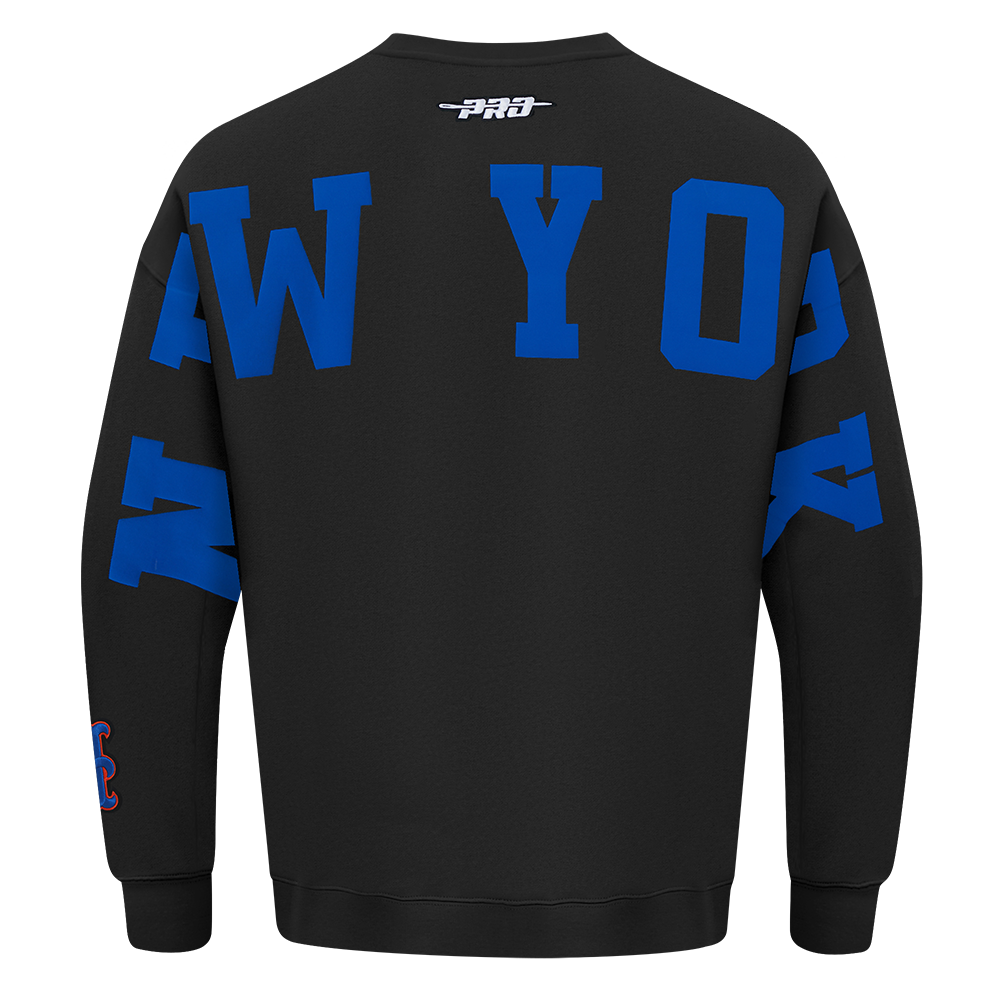 SUDADERA DE CUELLO REDONDO MLB NEW YORK METS WINGSPAN