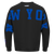SUDADERA DE CUELLO REDONDO MLB NEW YORK METS WINGSPAN