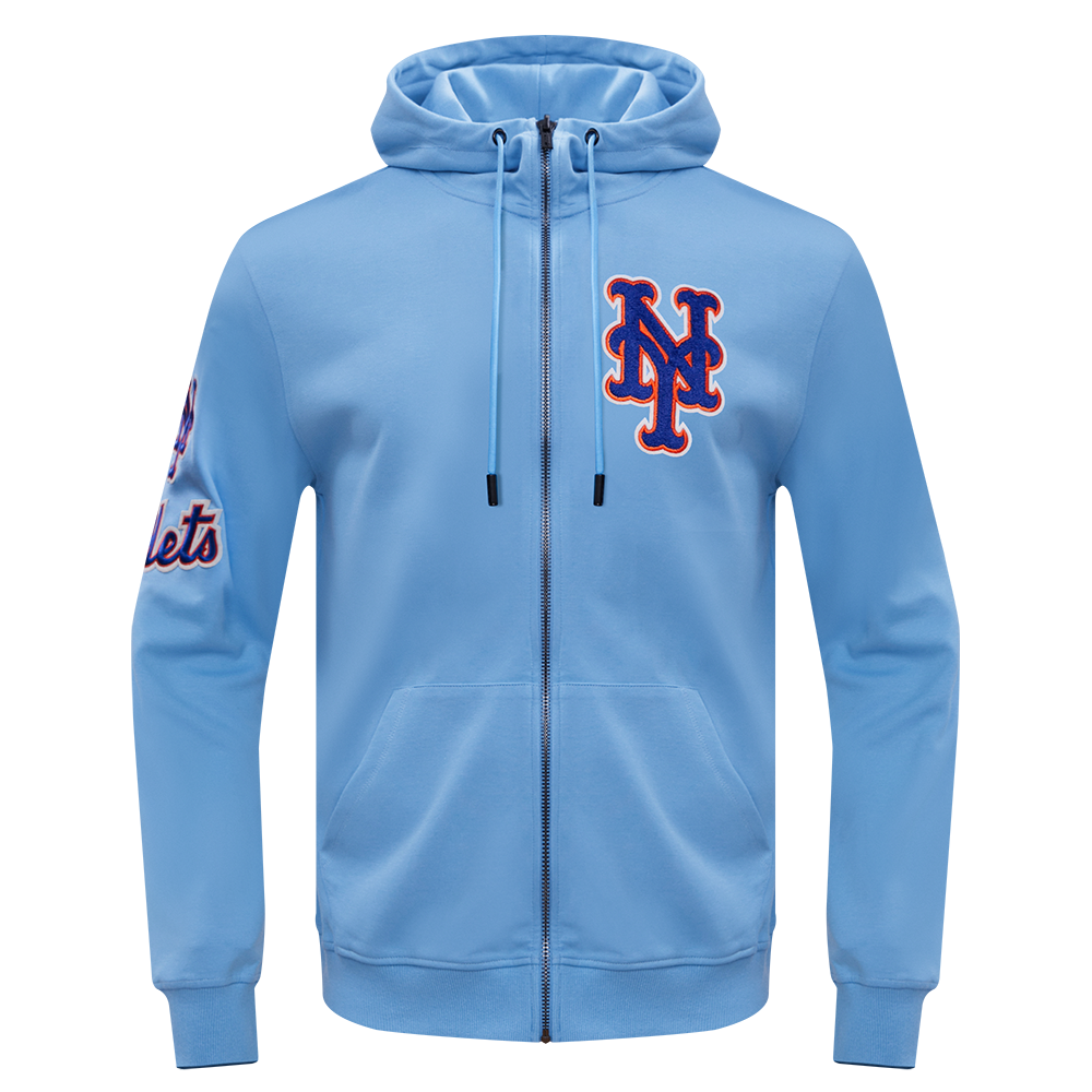SUDADERA CON CIERRE MLB NEW YORK METS CLASSIC CHENILLE