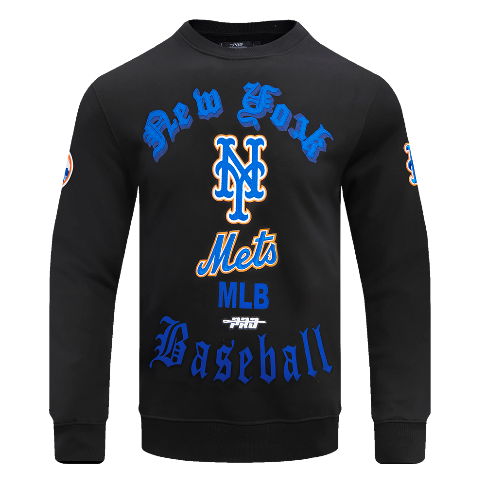 SUDADERA DE CUELLO REDONDO MLB NEW YORK METS OLD ENGLISH