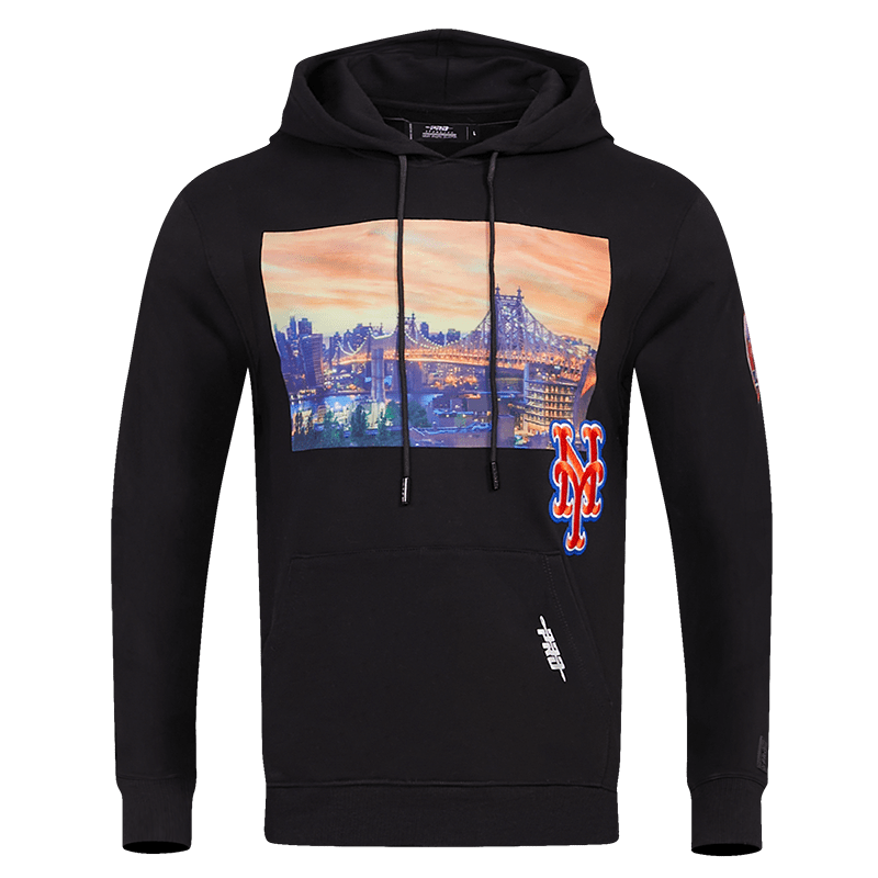 SUDADERA CON GORRO MLB NEW YORK METS CITY SCAPE