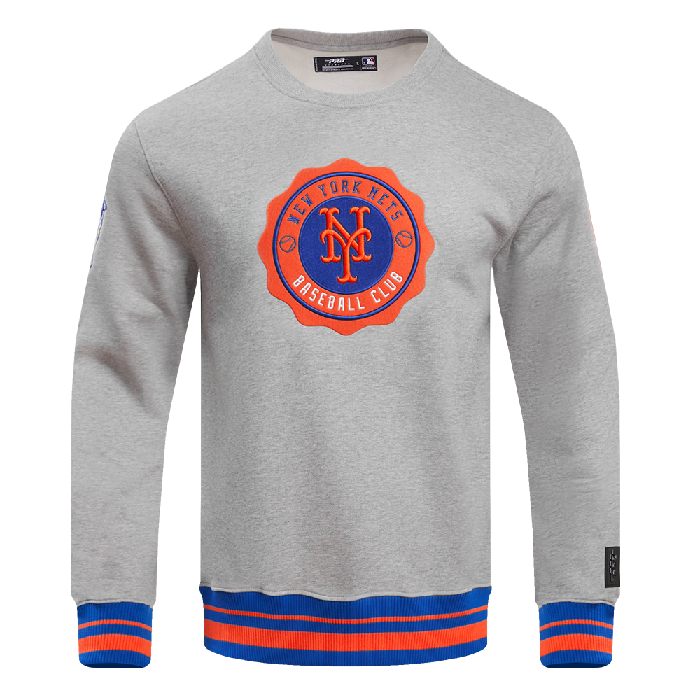SUDADERA DE CUELLO REDONDO MLB NEW YORK METS CREST EMBLEM