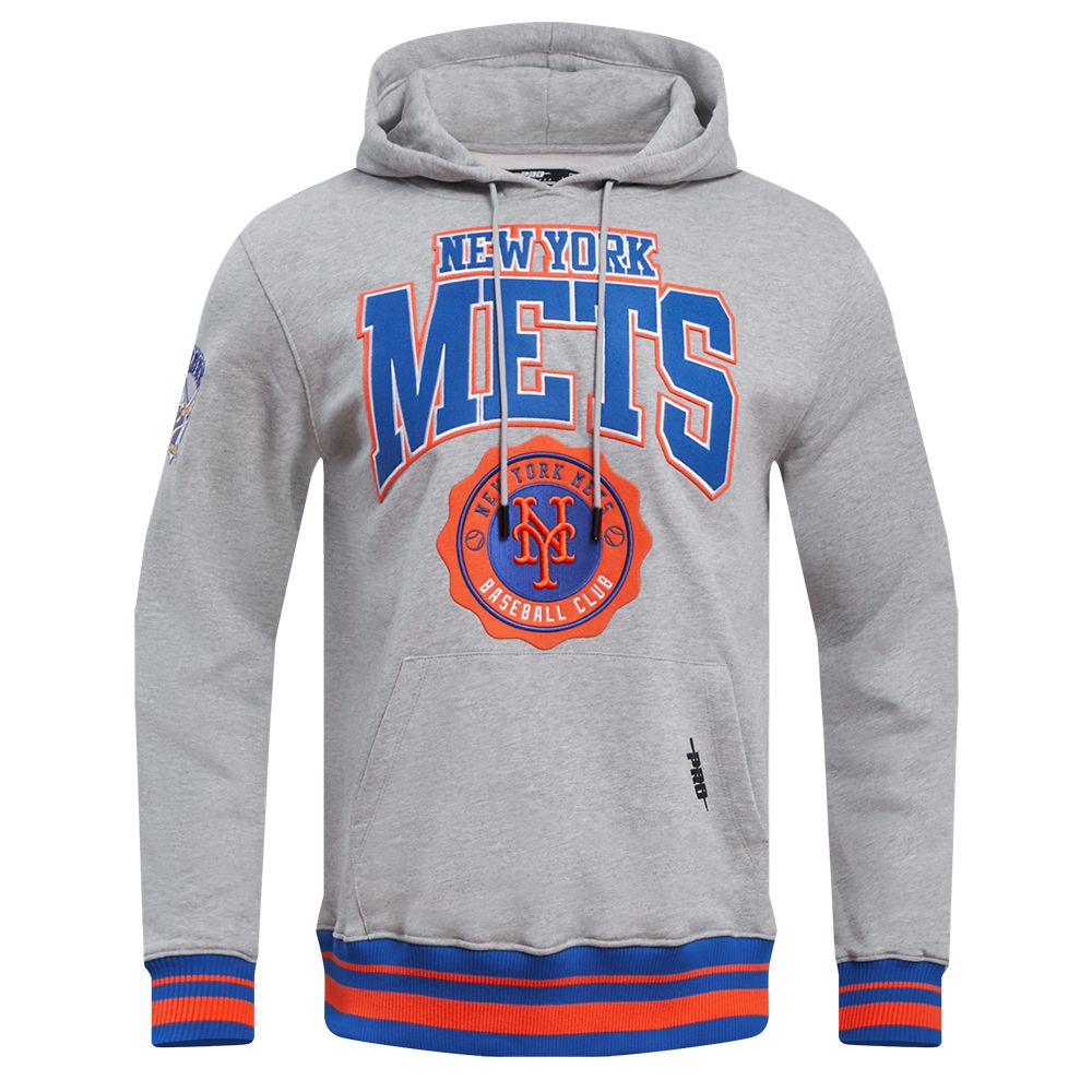 SUDADERA CON GORRO MLB NEW YORK METS CREST EMBLEM