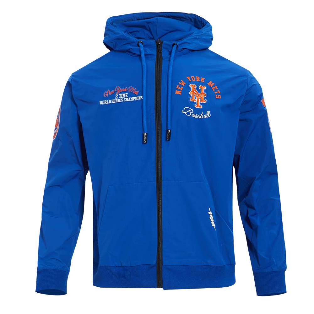 SUDADERA CON CIERRE MLB NEW YORK METS HYBRID