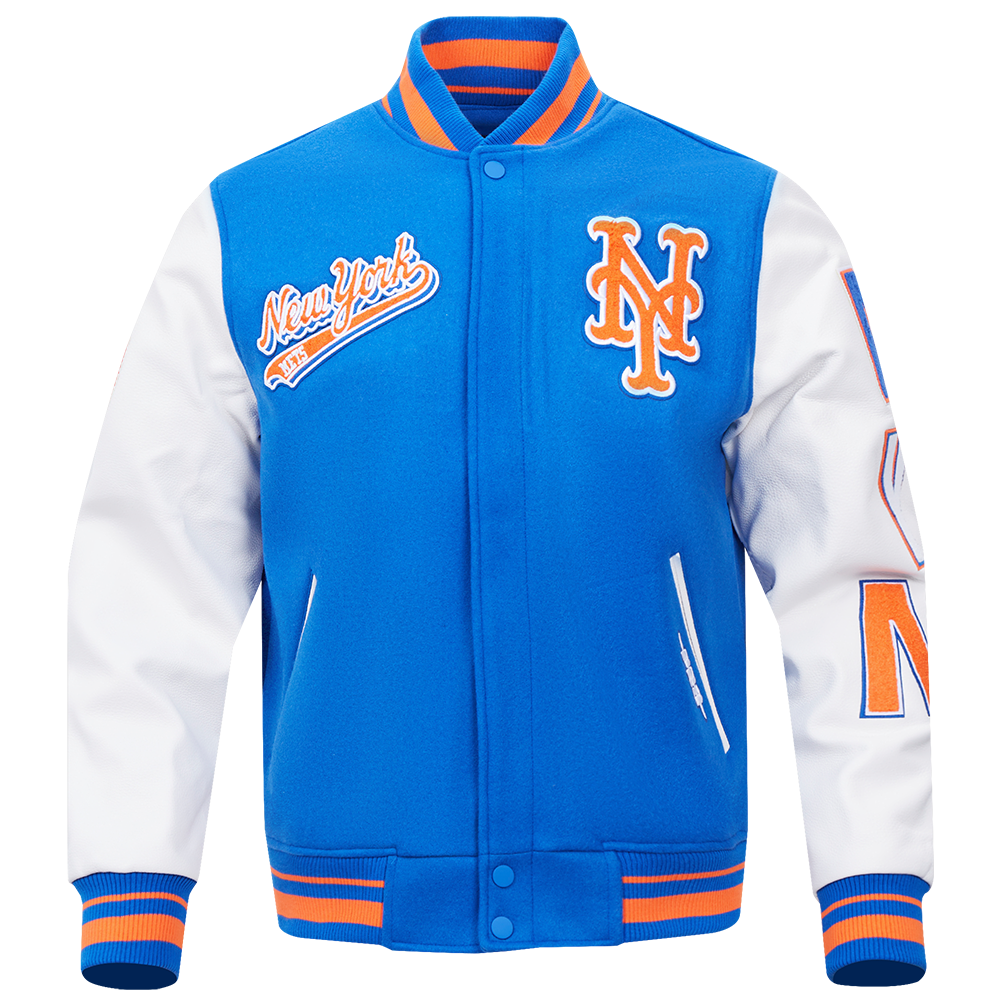 CHAMARRA UNIVERSITARIA MLB NEW YORK METS SCRIPT TAIL