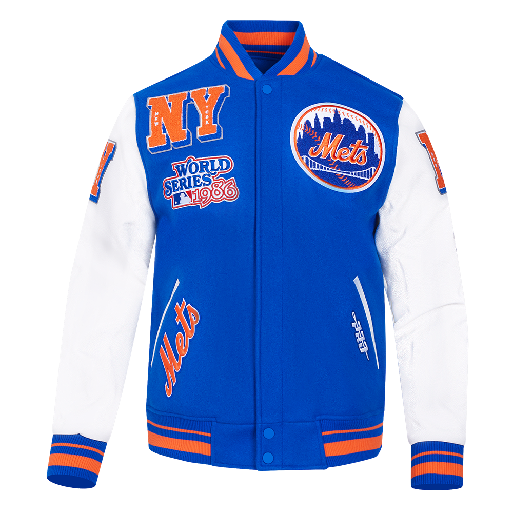 CHAMARRA UNIVERSITARIA MLB NEW YORK METS MASH UP