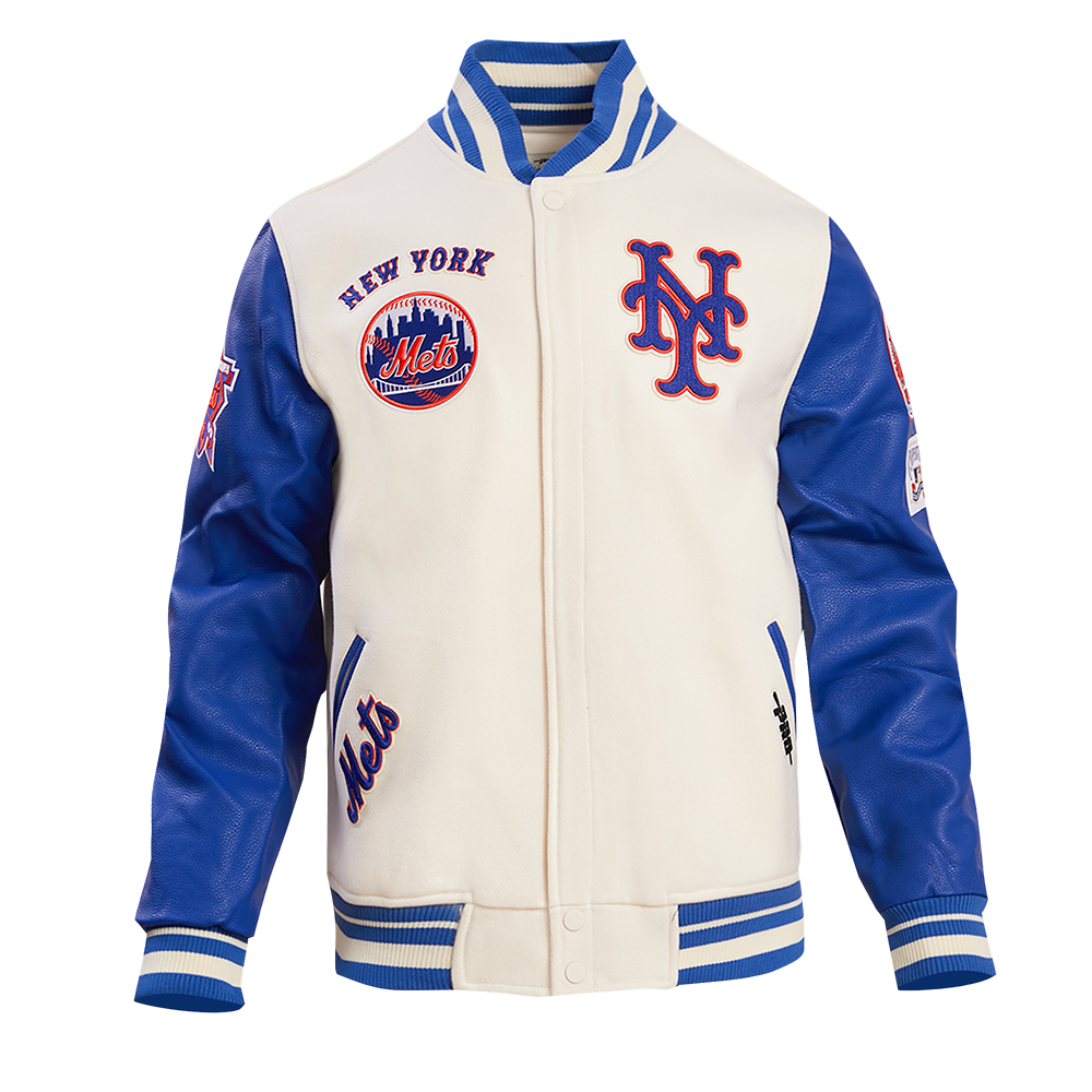 CHAMARRA UNIVERSITARIA MLB NEW YORK METS RETRO CLASSICS