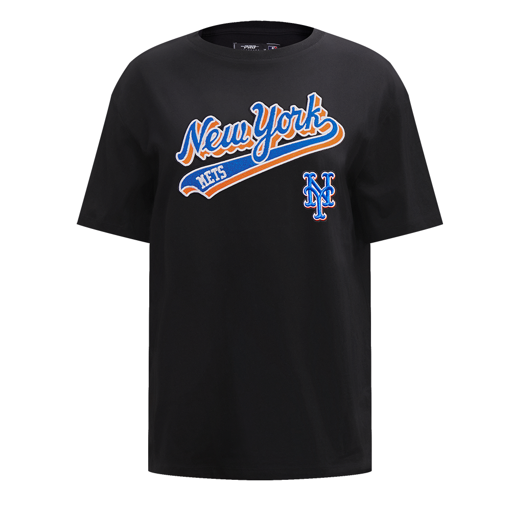 MANGA CORTA MLB NEW YORK METS SCRIPT TAIL PARA MUJER