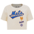 MANGA CORTA MLB NEW YORK METS RETRO CLASSICS PARA MUJER