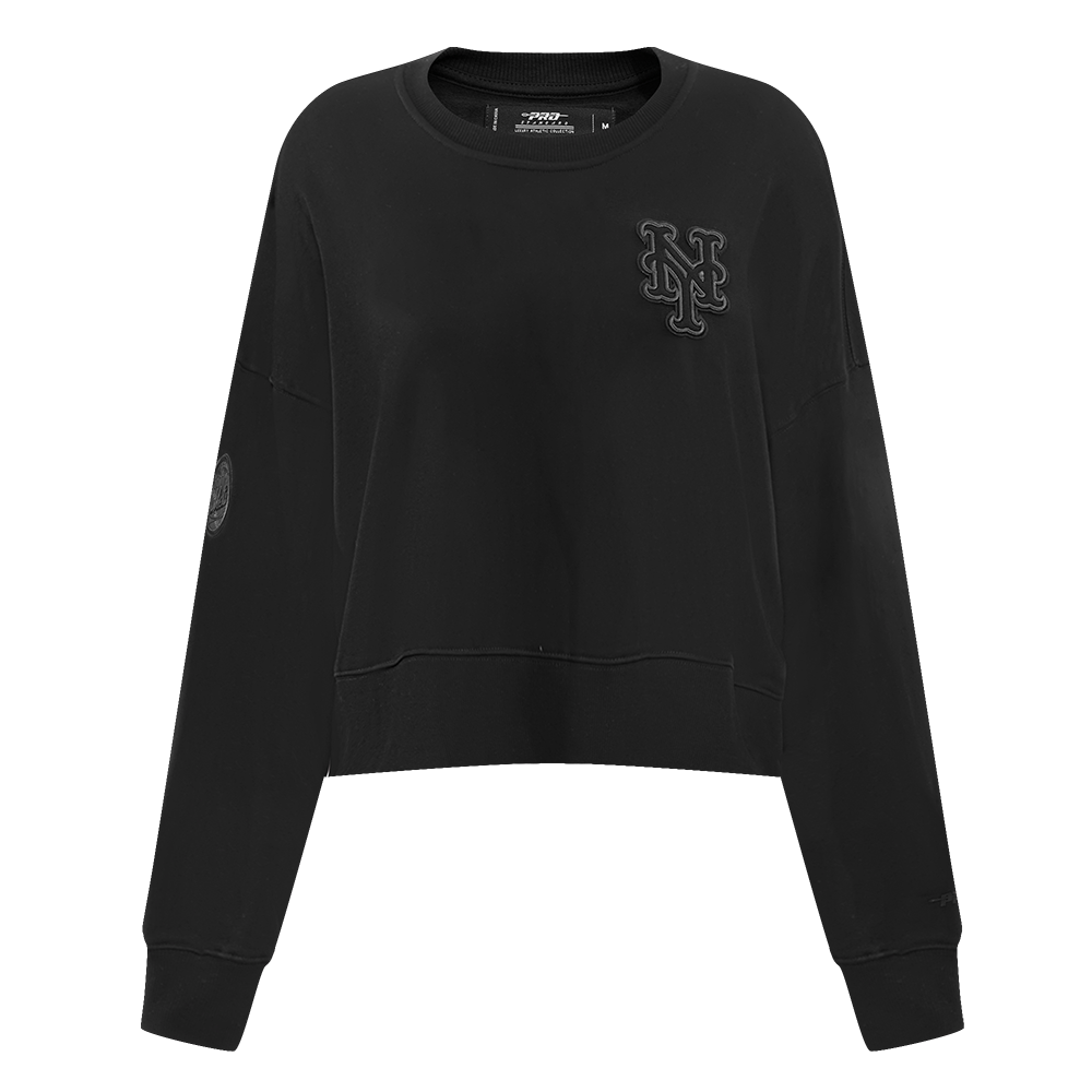 SUDADERA DE CUELLO REDONDO MLB NEW YORK METS NEUTRAL PARA MUJER