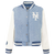 CHAMARRA DE MEZCLILLA MLB NEW YORK METS VARSITY BLUES PARA MUJER