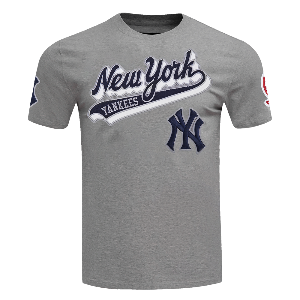 MANGA CORTA MLB NEW YORK YANKEES SCRIPT TAIL