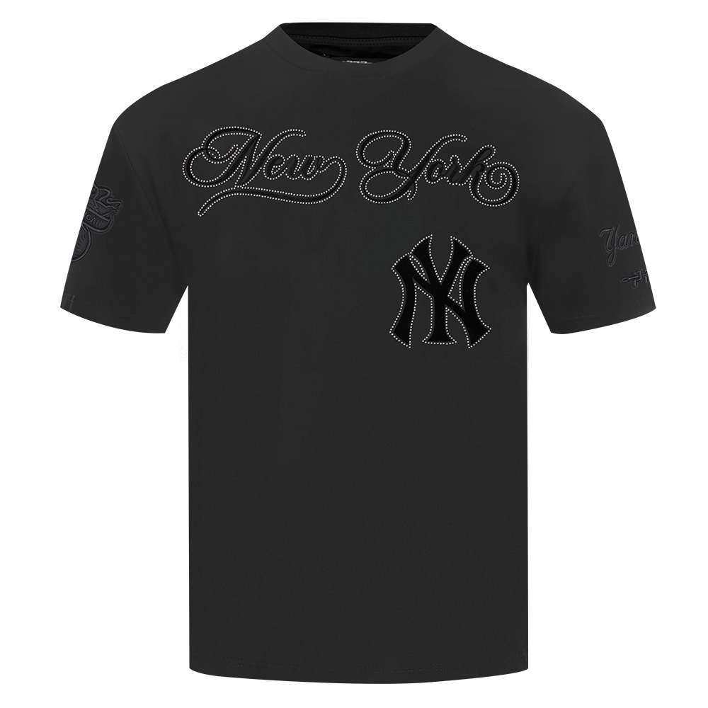 MANGA CORTA MLB NEW YORK YANKEES BLACKOUT