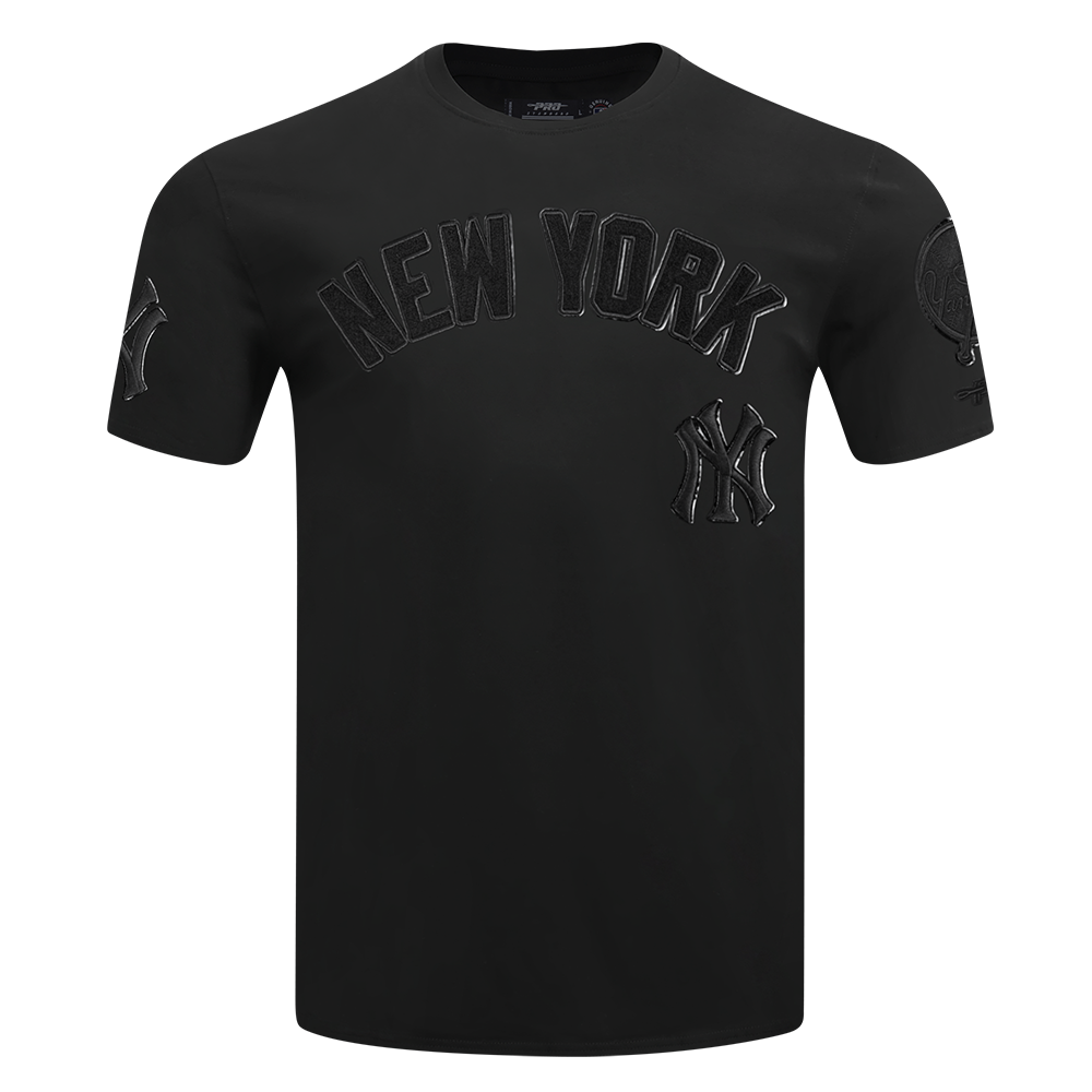 MANGA CORTA MLB NEW YORK YANKEES TRIPLE BLACK