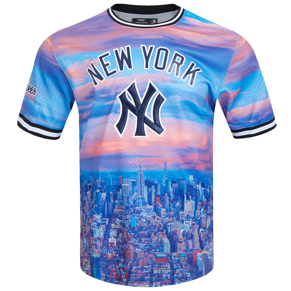 MANGA CORTA MLB NEW YORK YANKEES CITY SCAPE