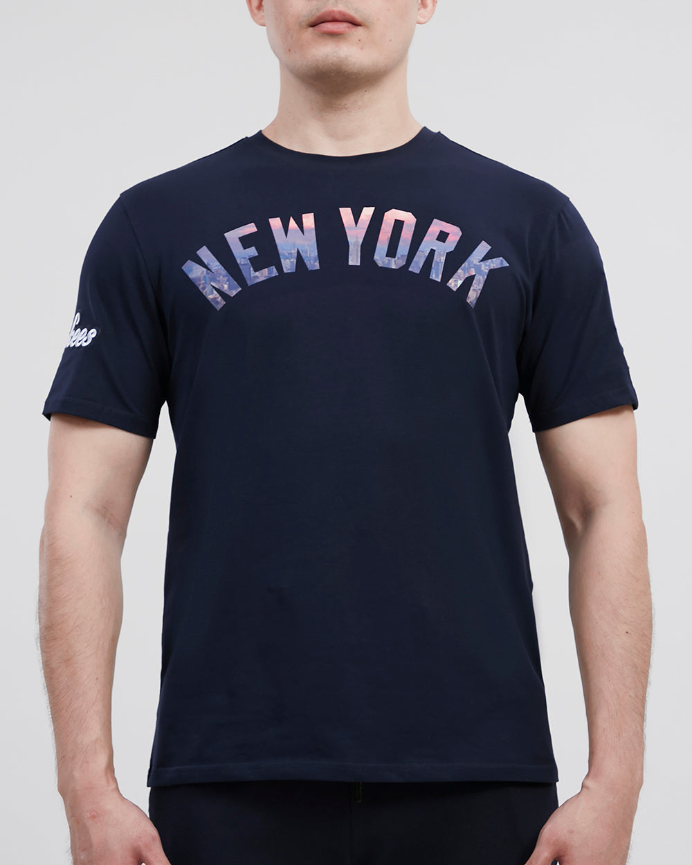MANGA CORTA MLB NEW YORK YANKEES CITY SCAPE
