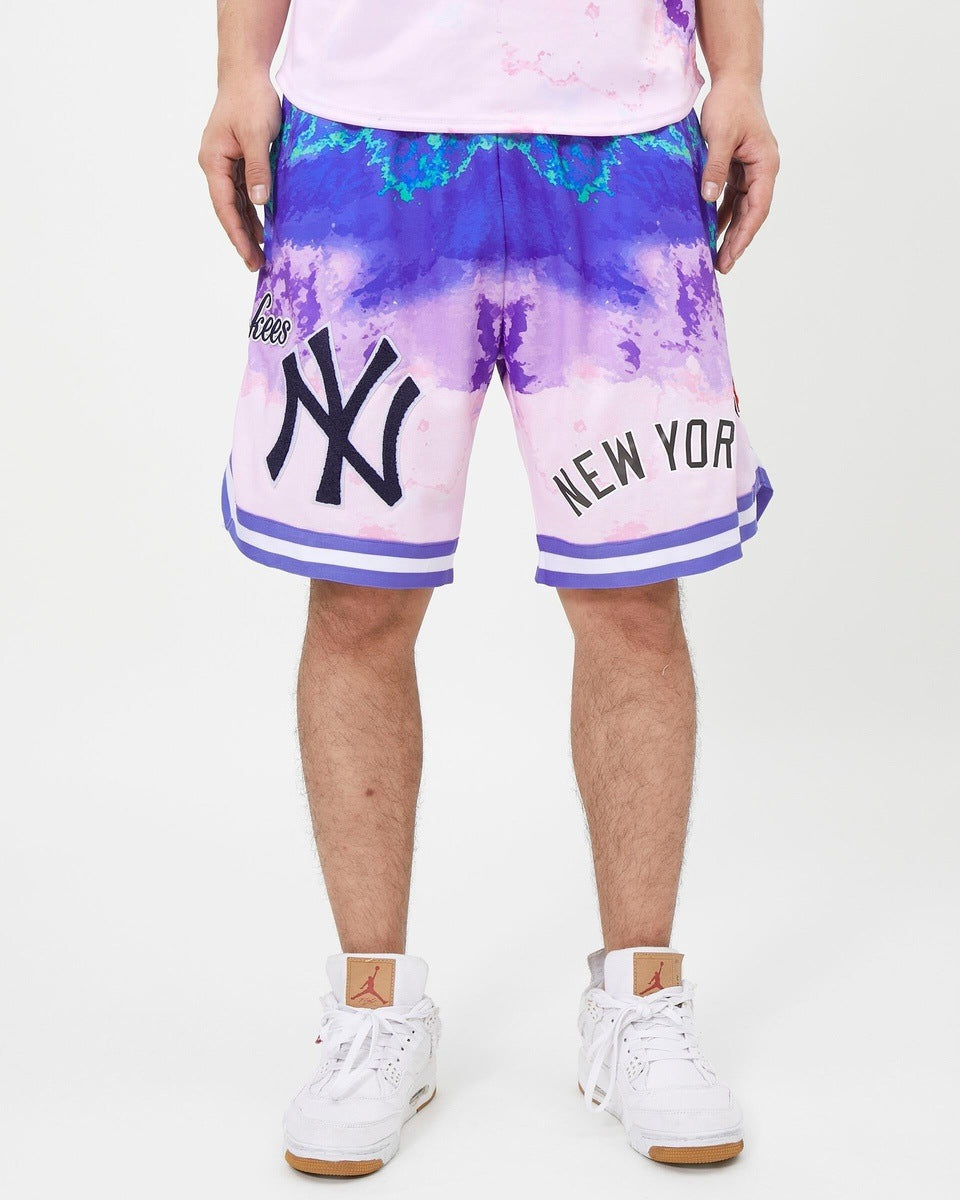 SHORTS DE BASQUETBOL MLB NEW YORK YANKEES CLASSIC CHENILLE