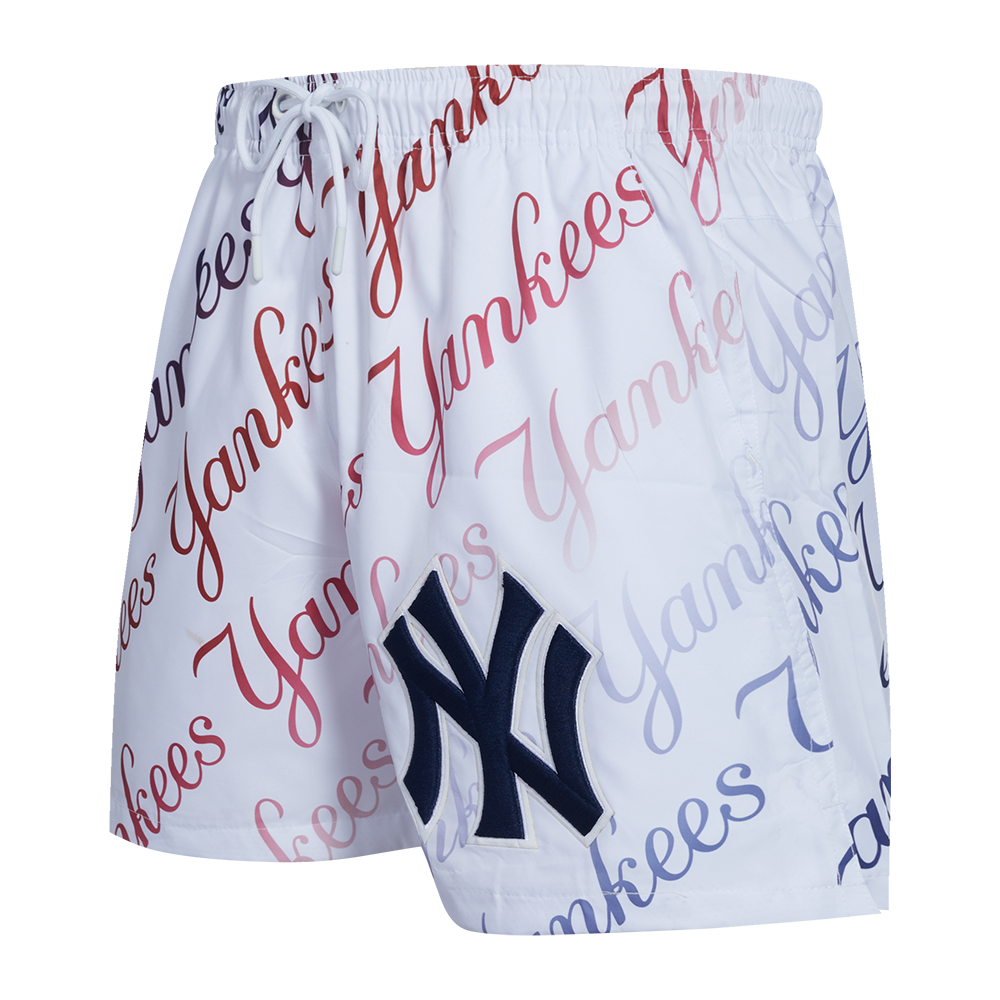 SHORTS DE ALGODÓN MLB NEW YORK YANKEES OMBRE WORDMARK AOP
