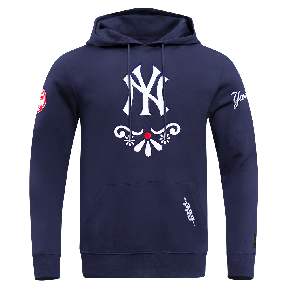 SUDADERA CON GORRO MLB NEW YORK YANKEES SUGAR SKULL