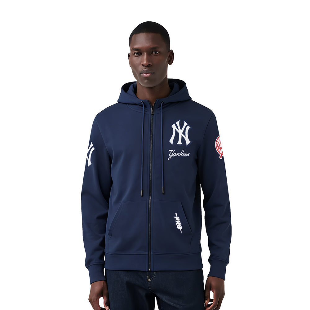 SUDADERA CON CIERRE MLB NEW YORK YANKEES CLASSIC CHENILLE