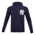 SUDADERA CON CIERRE MLB NEW YORK YANKEES CLASSIC CHENILLE