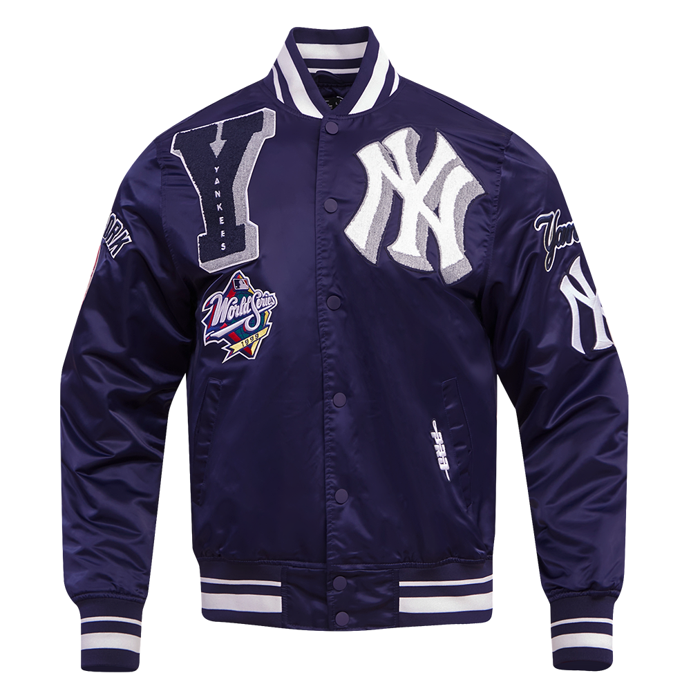 CHAMARRA DE SATÍN MLB NEW YORK YANKEES MASH UP