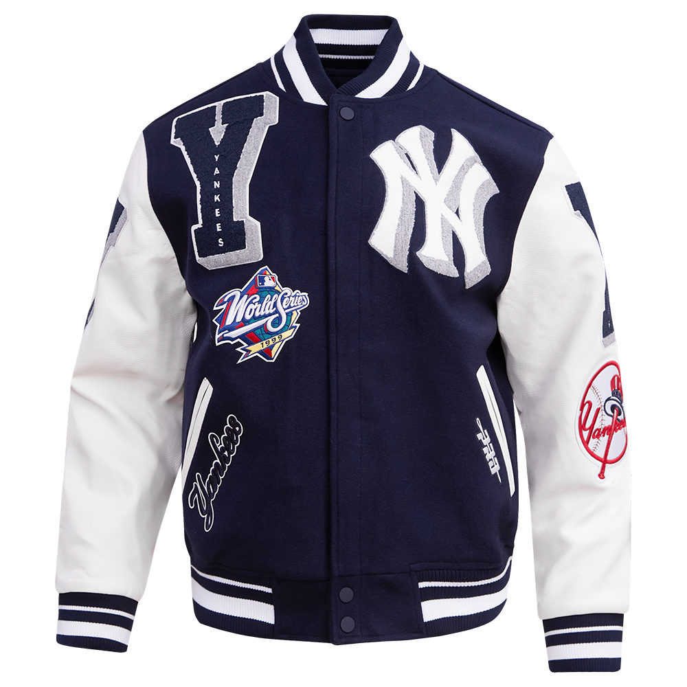 CHAMARRA UNIVERSITARIA MLB NEW YORK YANKEES MASH UP