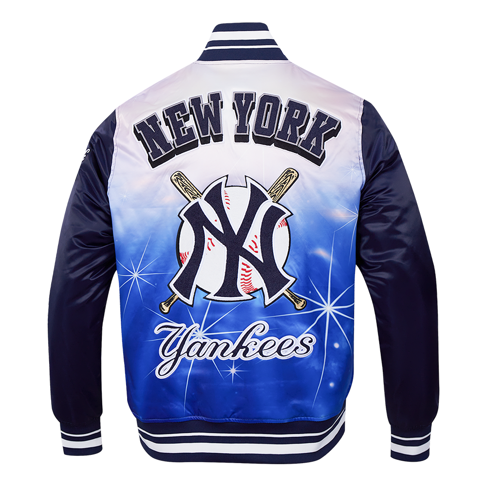 CHAMARRA DE SATÉN MLB NEW YORK YANKEES SUBLIMATED SATIN JACKET