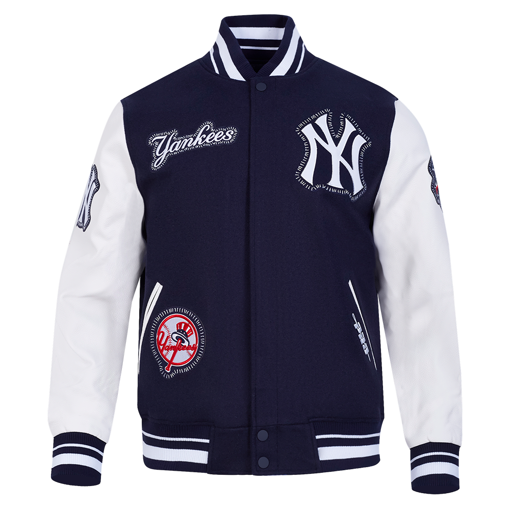 CHAMARRA UNIVERSITARIA MLB NEW YORK YANKEES DIY PICK STITCH