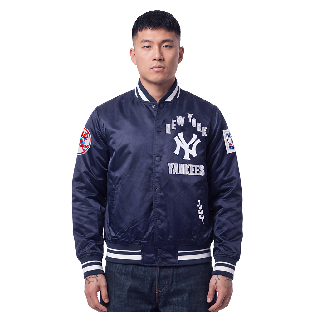 CHAMARRA DE SATIN MLB NEW YORK YANKEES ON TOP