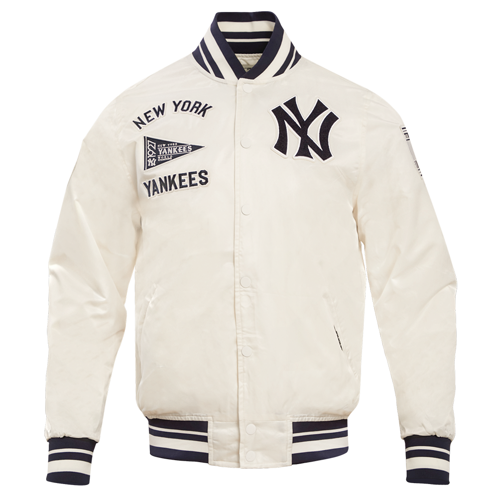 CHAMARRA DE SATÉN MLB NEW YORK YANKEES RETRO CLASSICS