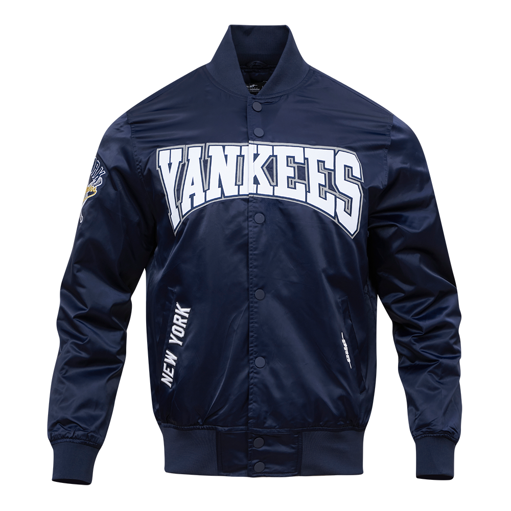 CHAMARRA DE SATÍN MLB NEW YORK YANKEES CREST EMBLEM