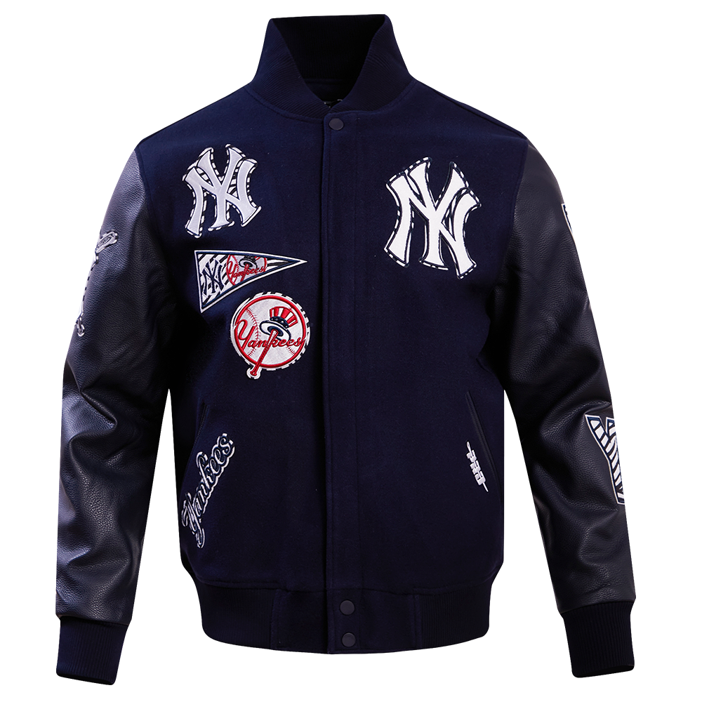 CHAMARRA UNIVERSITARIA MLB NEW YORK YANKEES ANIMAL PRINT