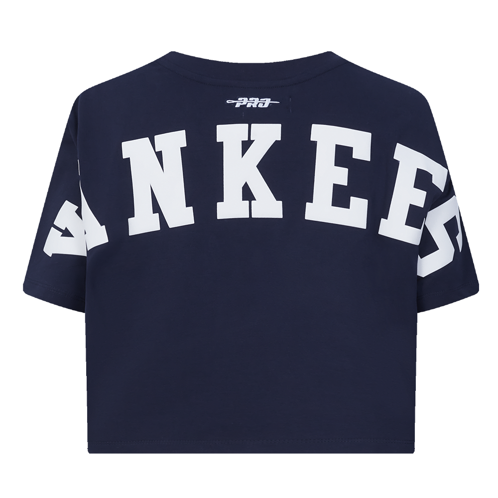 MANGA CORTA MLB NEW YORK YANKEES WINGSPAN PARA MUJER