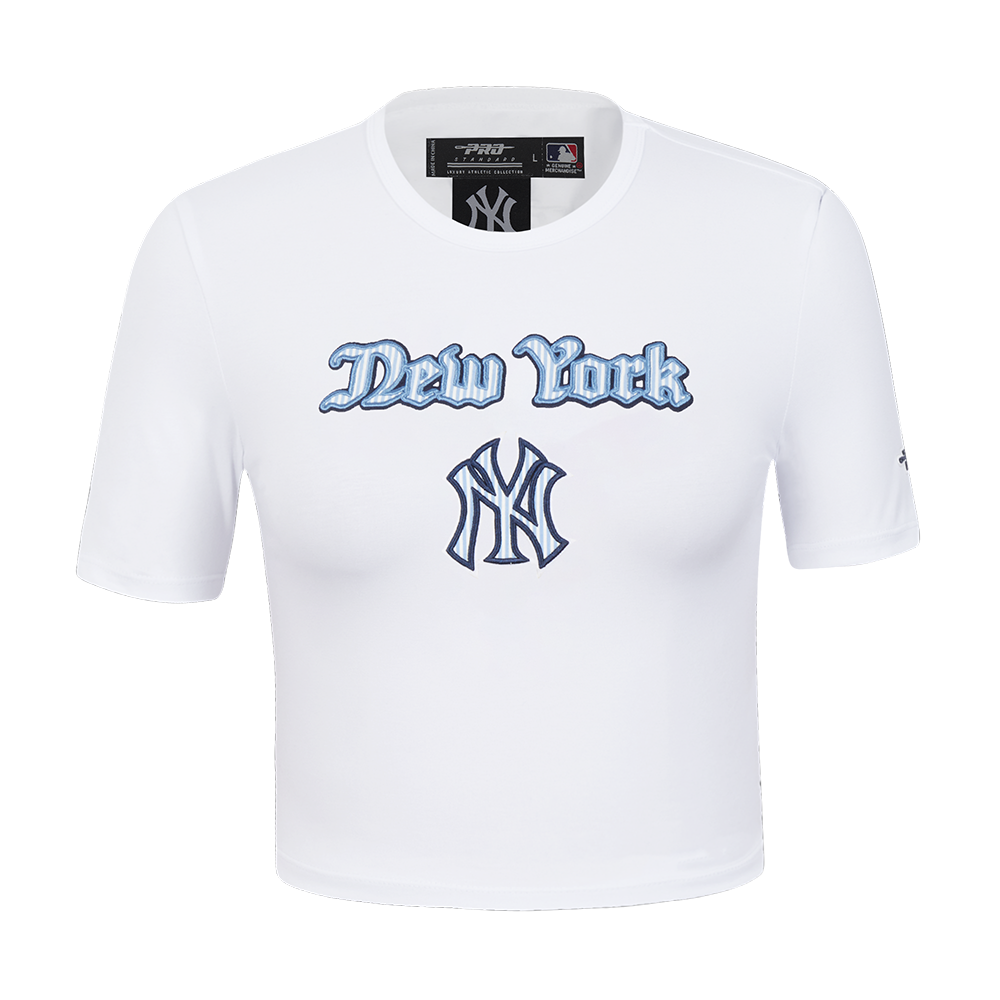 MANGA CORTA CROP MLB NEW YORK YANKEES COUNTRY CLUB PARA MUJER