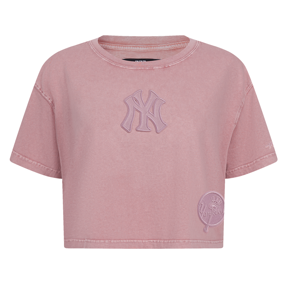 MANGA CORTA MLB NEW YORK YANKEES WASHED CLASSIC PARA MUJER