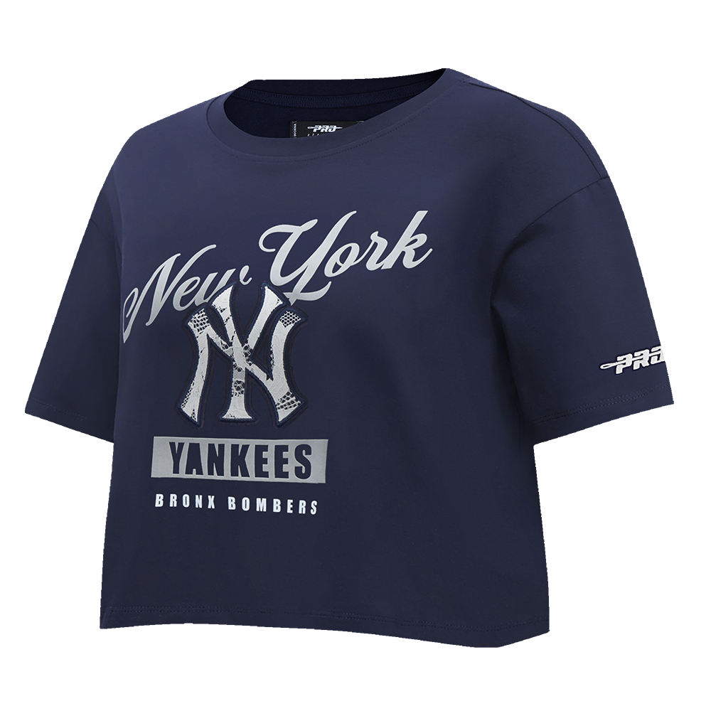 MANGA CORTA MLB NEW YORK YANKEES LACE UP PARA MUJER