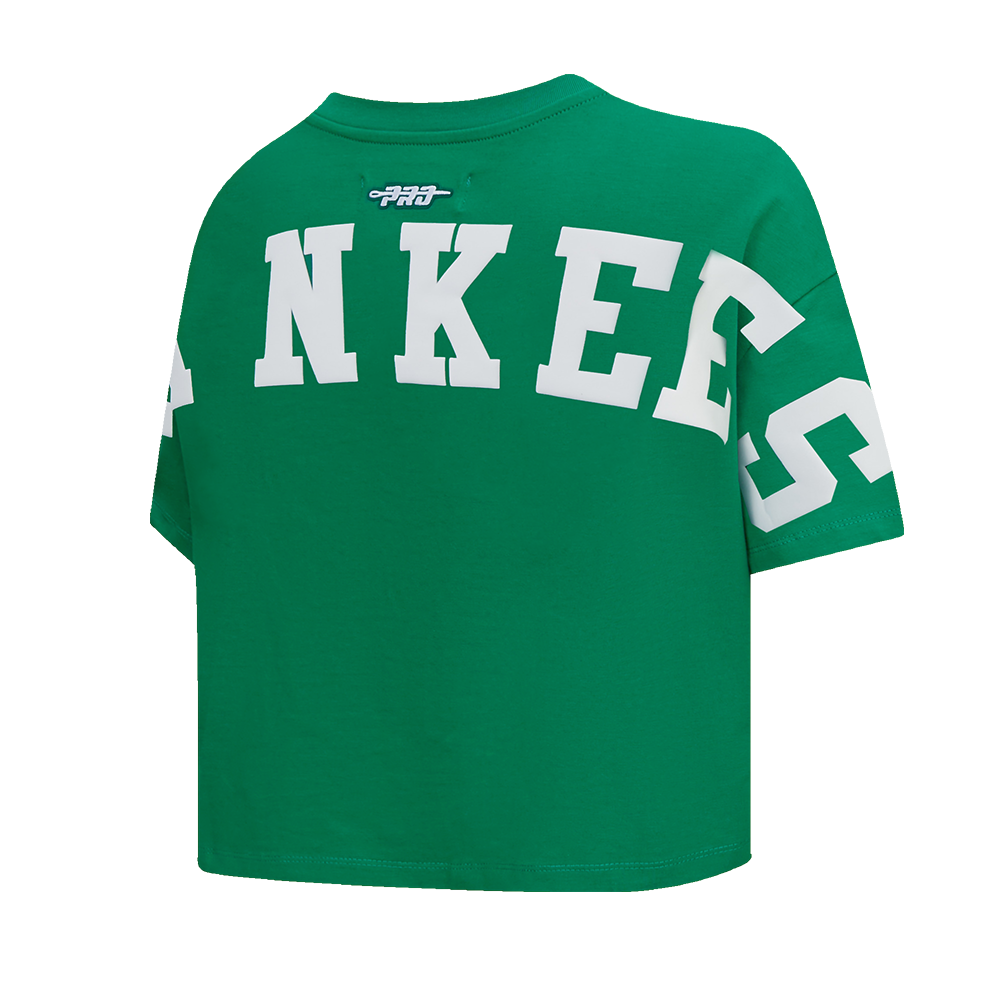 MANGA CORTA MLB NEW YORK YANKEES WINGSPAN PARA MUJER