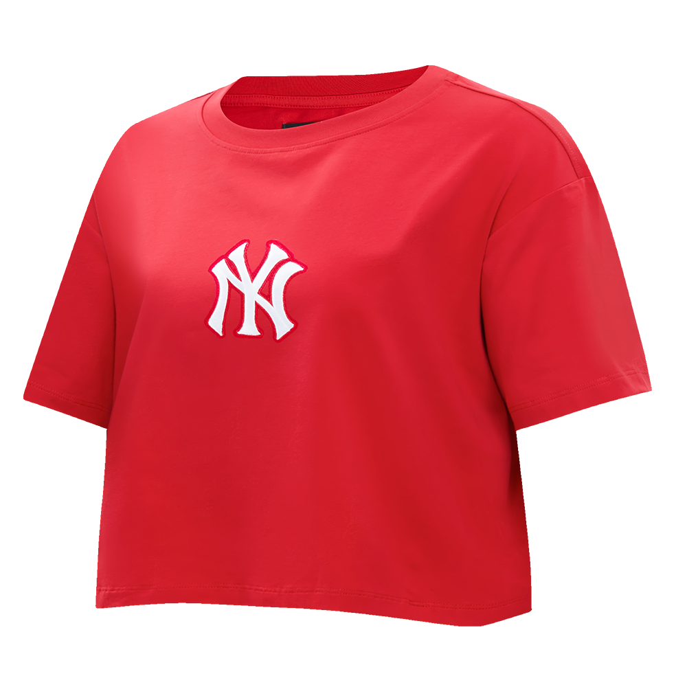 MANGA CORTA MLB NEW YORK YANKEES WINGSPAN PARA MUJER
